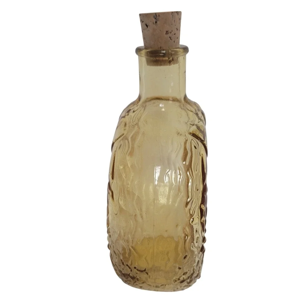 1985 VTG Wheaton Village The‎ Teddy Bear Glass Decanter Handmade Christmas Decor
